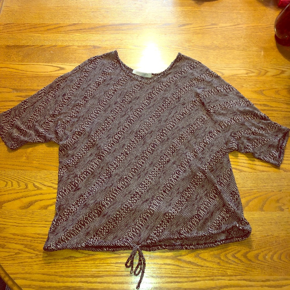 Soft knit blouse size L